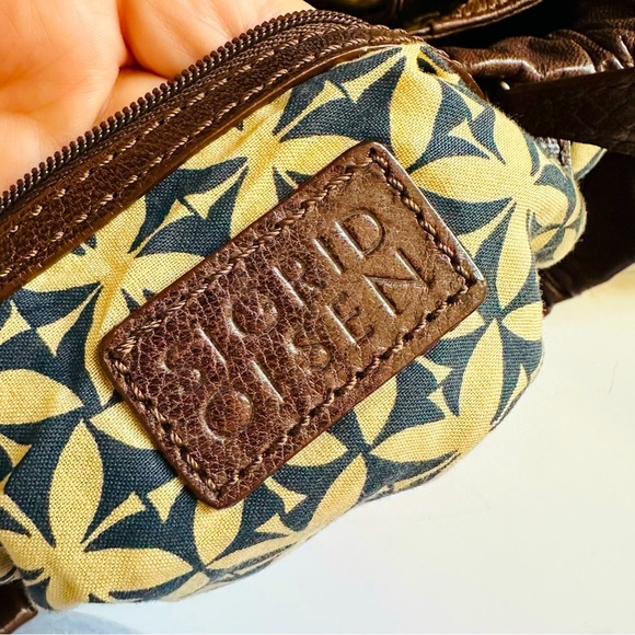 Sigrid Olsen Brown Lamb Leather Large Tote Bag - Picture 10 of 14